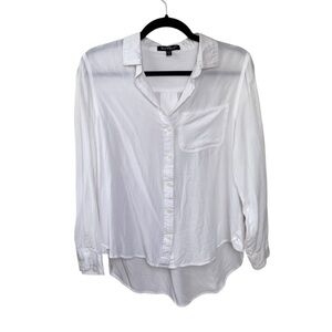 VELVET HEART White Button-Up Blouse S